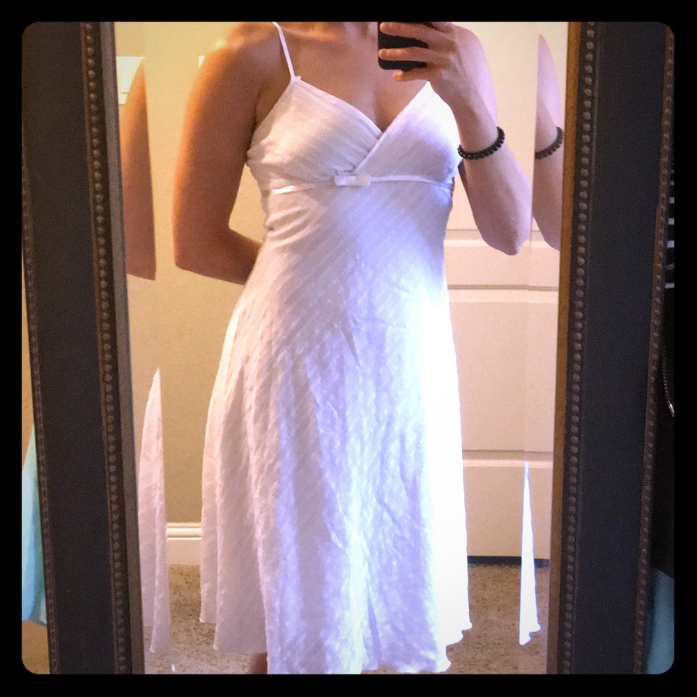 White dress